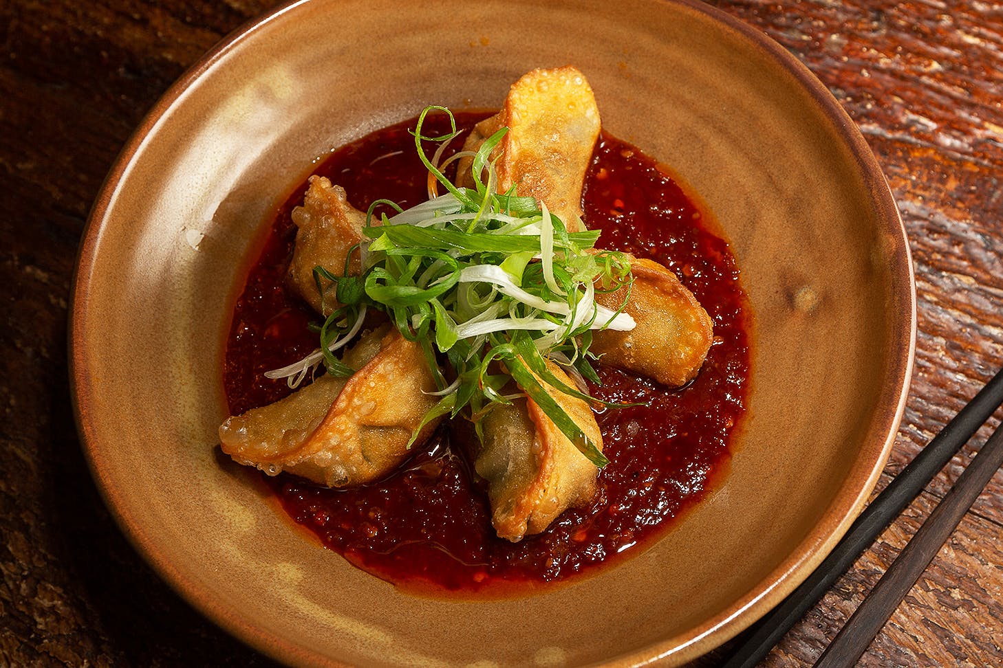 The delicious dumplings at Ghost Street.